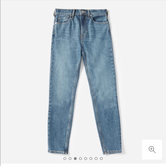 Sold NWT Everlane Highrise skinny  blue jean28 - Picture 4 of 8